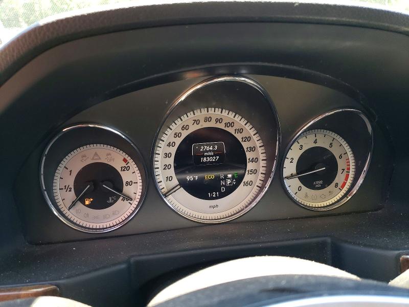 2013 Mercedes-benz Glk-klasse VIN WDCGG5HB8DF990986 COPART salvage auction — WATER/FLOOD, La - Cert Of Title-Salvage Flood, sold $2,950 on 2026-08-07 (photo 9)