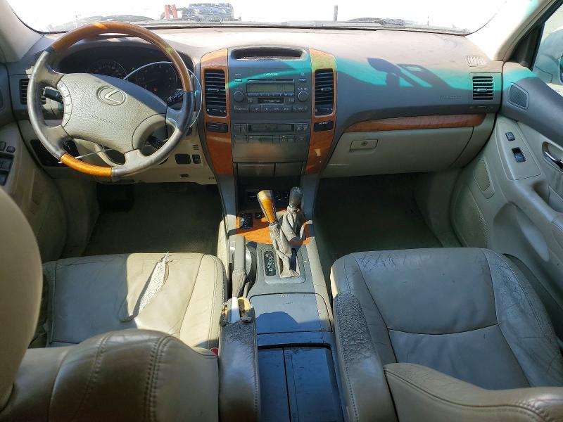 2005 Lexus Gx 470 VIN JTJBT20XX50078685 COPART salvage auction — FRONT END, SC - CERT OF TITLE-SALVAGE, sold $2,850 on 2026-07-15 (photo 8)