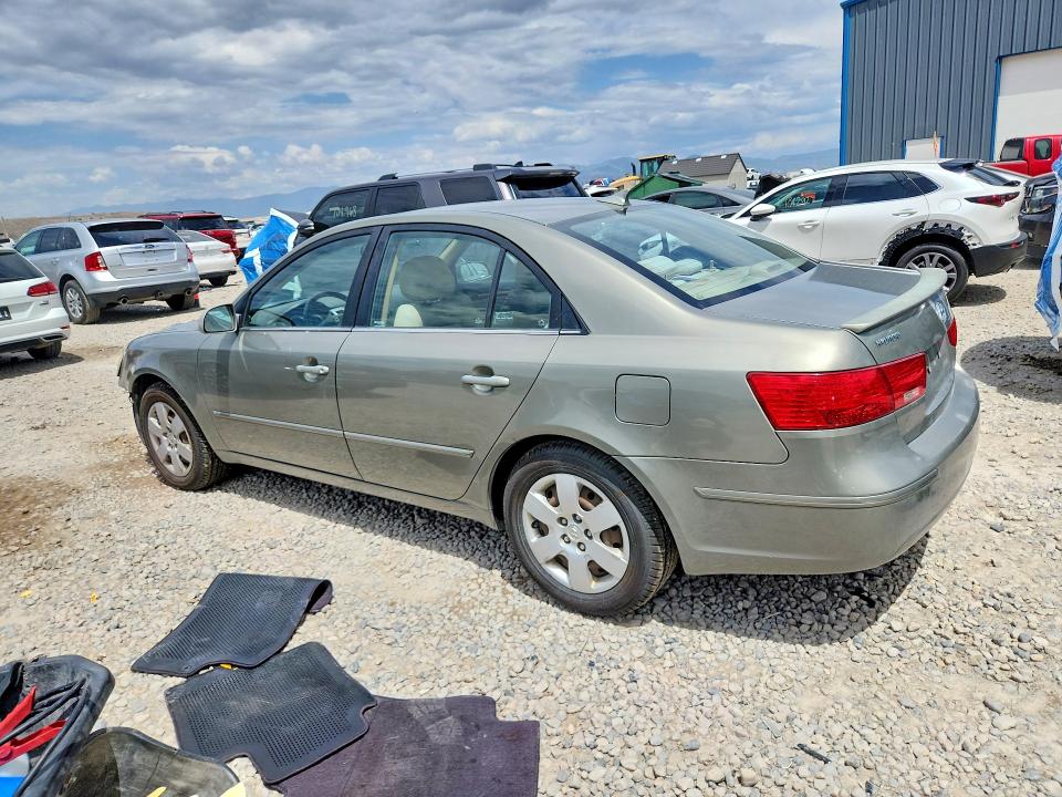 2009 Hyundai Sonata VIN 5NPET46C69H504350 COPART salvage auction — FRONT END, Ut - Salvage Certificate, sold $350 on 2026-07-14 (photo 2)