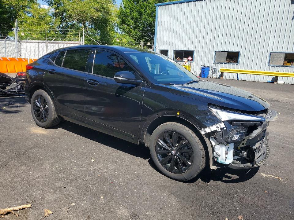 2024 Buick Envista VIN KL47LBE25RB205501 COPART salvage auction — FRONT END, Or - Salvage Title Certificate, sold $250 on 2026-07-27 (photo 4)