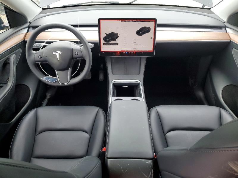 2025 Tesla Model y VIN 7SAYGDED3SF306070 COPART salvage auction — REAR END, CA - SALVAGE CERTIFICATE, sold $8,000 on 2026-07-28 (photo 8)