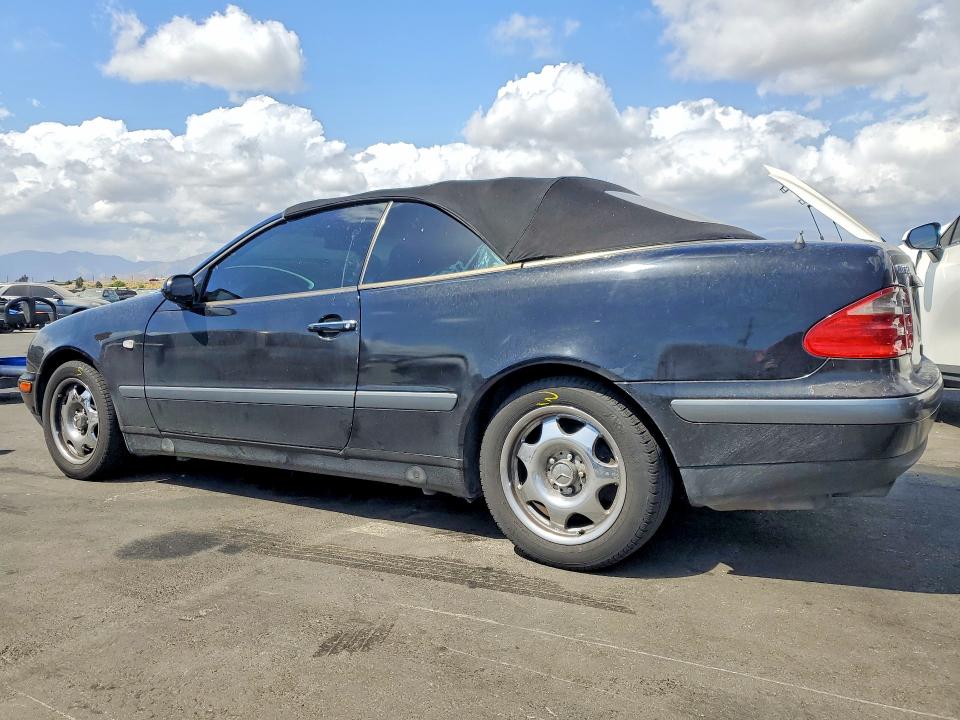 1999 Mercedes-benz Clk-klasse VIN WDBLK65G5XT008635 COPART salvage auction — FRONT END, Ca - Salvage Certificate, sold $225 on 2026-07-13 (photo 2)