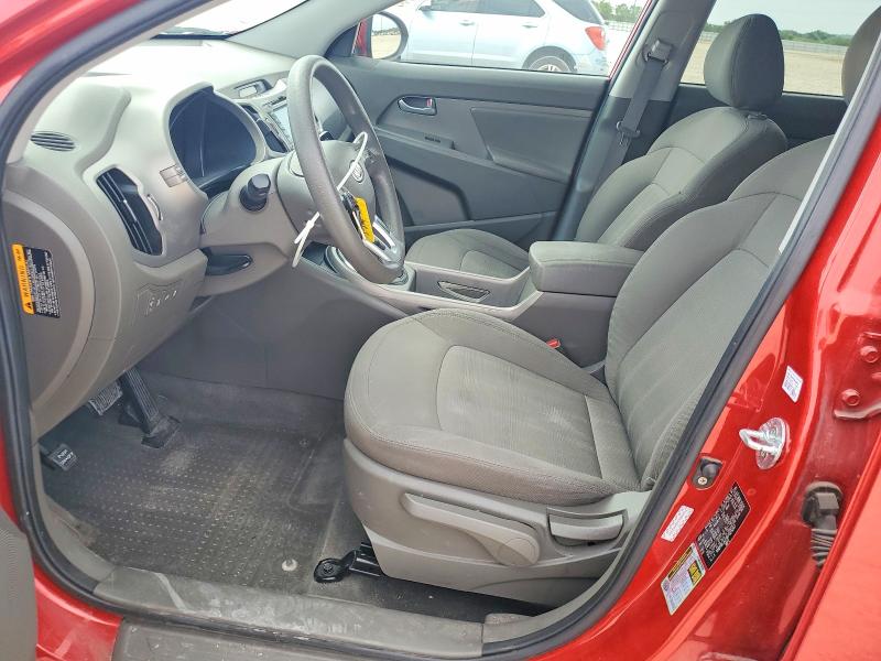 2011 Kia Sportage VIN KNDPBCA23B7025267 COPART salvage auction — FRONT END, TX - SALVAGE VEHICLE TITLE (P), sold $1,950 on 2026-07-09 (photo 7)