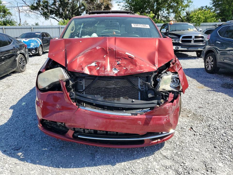 2014 Chrysler Town & country VIN 2C4RC1BG6ER396317 COPART salvage auction — FRONT END, Mi - Cert Of Title-Salvage Vehicle, sold $1,200 on 2026-07-06 (photo 5)