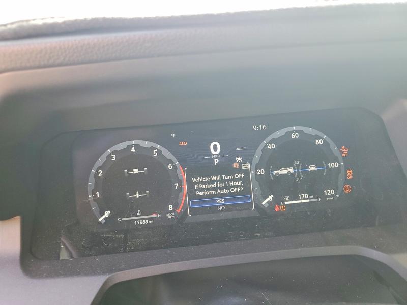 2025 Toyota 4runner VIN JTEVA5BR7S5009596 COPART salvage auction — UNDERCARRIAGE, Ca - Salvage Certificate, sold $300 on 2026-07-31 (photo 9)
