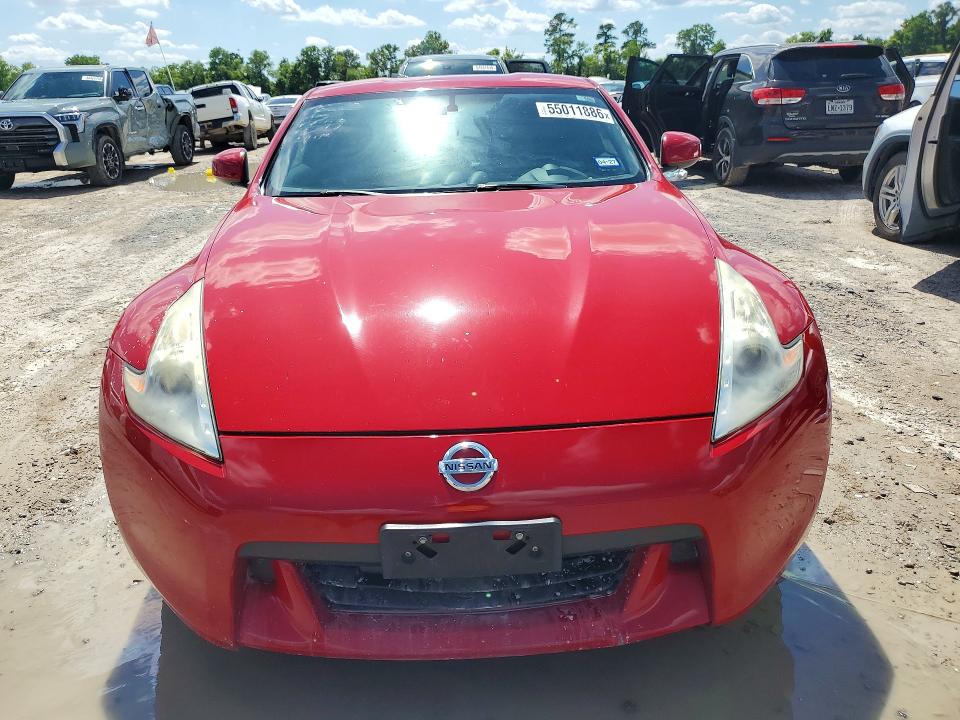 2011 Nissan 370z VIN JN1AZ4EH1BM555375 COPART salvage auction — REAR END, Tx - Salvage Vehicle Title, sold $4,300 on 2026-07-07 (photo 5)