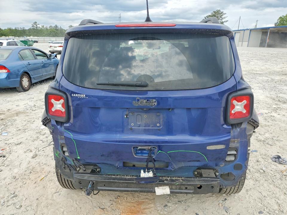 2018 Jeep Renegade VIN ZACCJABB2JPJ35827 COPART salvage auction — REAR END, Ga - Cert Of Title-Salvage, sold $1,550 on 2026-07-27 (photo 6)