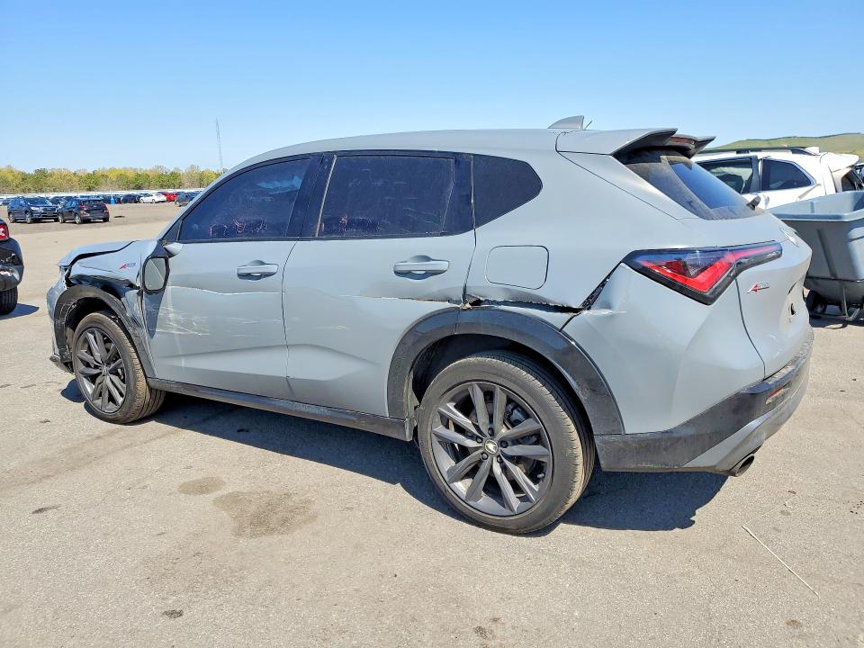 2025 Acura Adx VIN 3HDSA2H51SM704210 COPART salvage auction — FRONT END, Ny - Mv-907A Salvage Certificate, sold $11,700 on 2026-07-06 (photo 2)