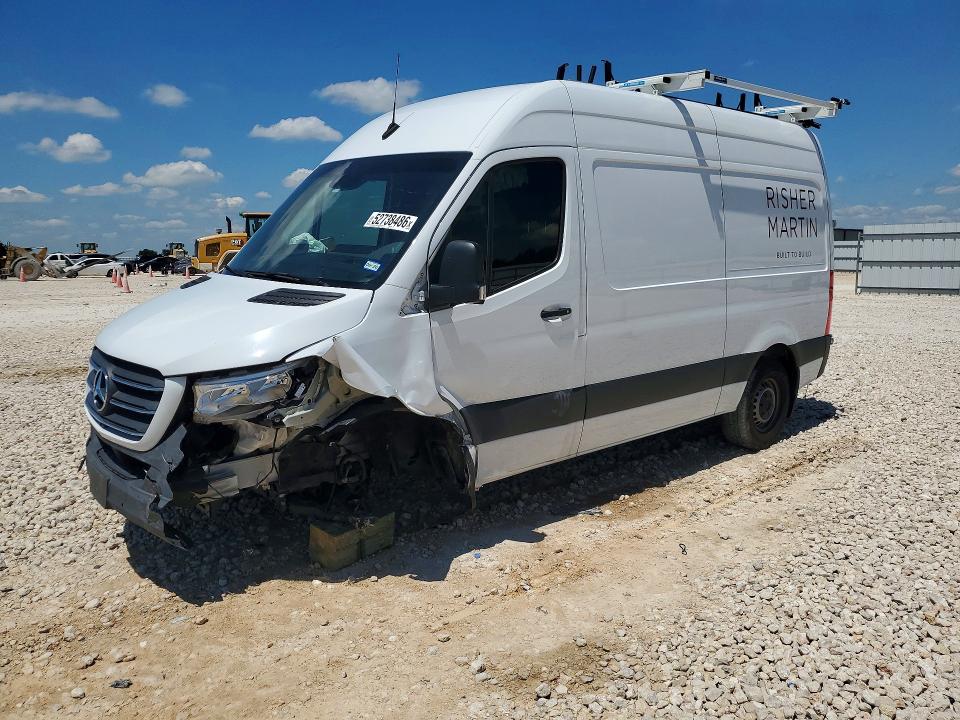2023 Mercedes-benz VIN W1Y40BHY7PT145158 COPART salvage auction — FRONT END, Tx - Salvage Vehicle Title, sold $11,000 on 2026-07-22 (photo 1)