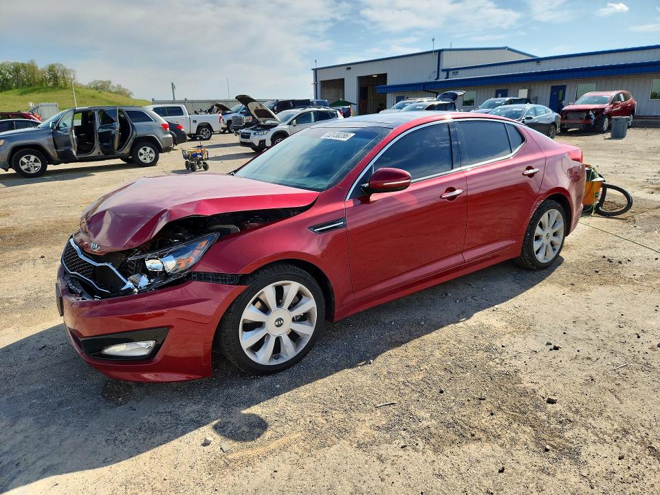 2012 Kia Optima VIN 5XXGR4A6XCG004929 COPART salvage auction — FRONT END, Wi - Junked Vehicle Bill Of Sale, sold $175 on 2026-07-28 (photo 1)