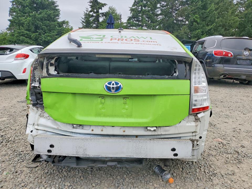 2010 Toyota Prius VIN JTDKN3DU2A1263112 COPART salvage auction — REAR END, WA - BILL OF SALE, sold $525 on 2026-07-24 (photo 6)