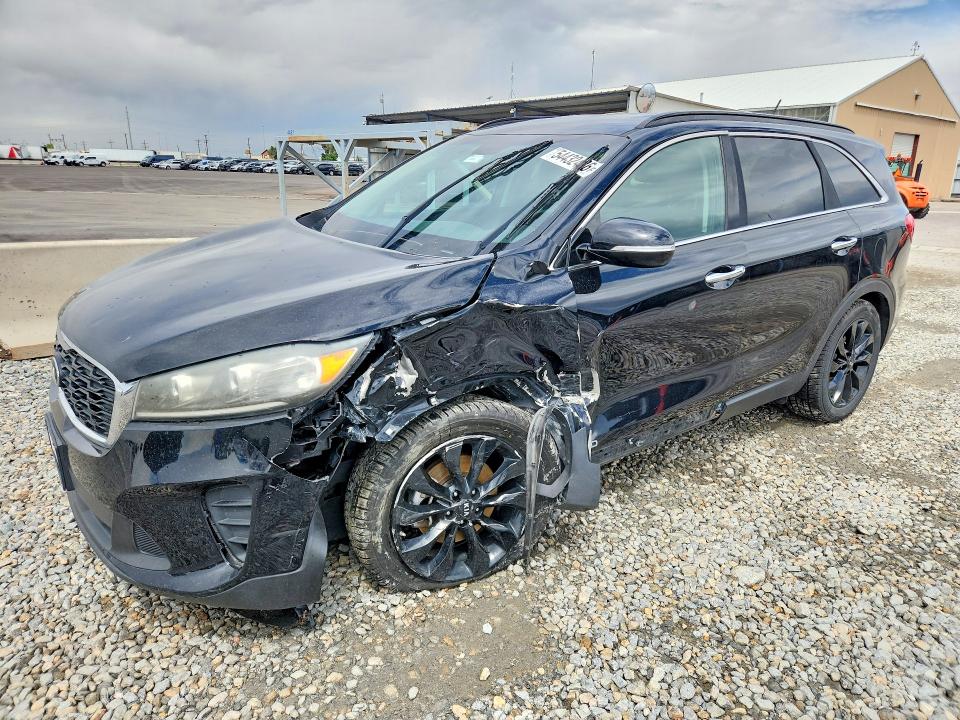 2019 Kia Sorento VIN 5XYPGDA55KG586929 COPART salvage auction — FRONT END, Co - Public - Salvage Title, sold $2,050 on 2026-07-14 (photo 1)