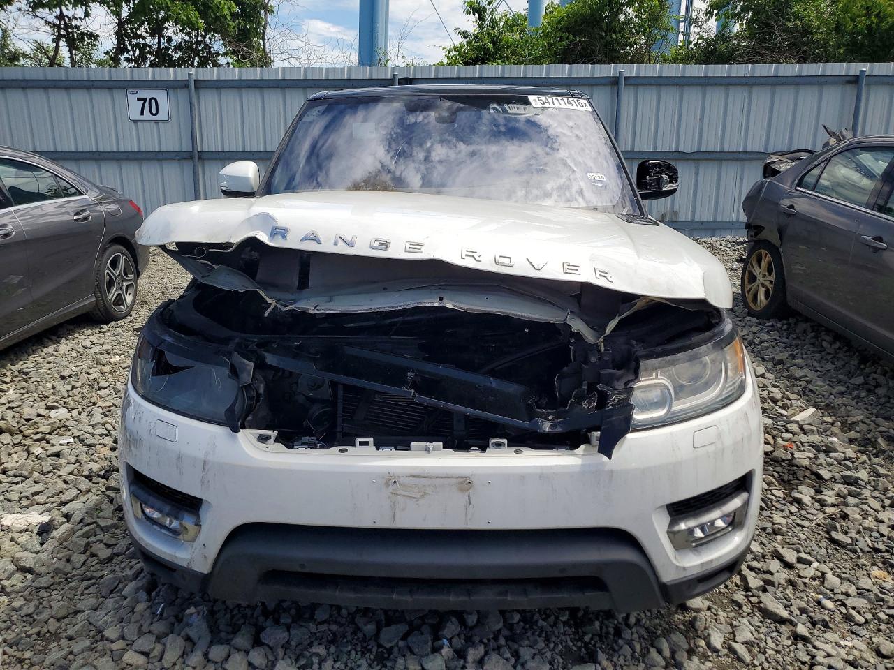2016 Land Rover Range Rover Sport VIN SALWR2KF9GA568192 COPART salvage auction — Burn, MT - CERTIFICATE OF TITLE, sold $875 on 2026-07-01 (photo 5)