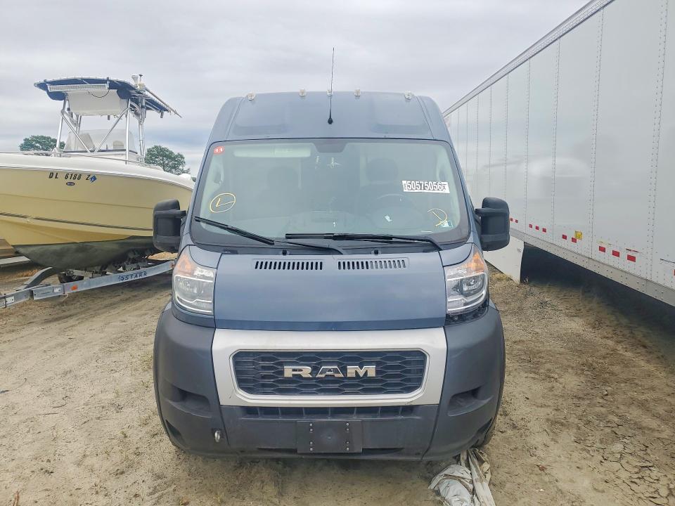 2020 Ram Promaster 3500 VIN 3C6URVJGXLE145016 COPART salvage auction — SIDE, Pa - Cert Of Title, sold $9,800 on 2026-07-28 (photo 5)
