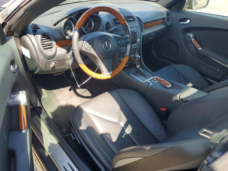2011 Mercedes-benz Slk-klasse VIN WDBWK5JA4BF235508 COPART salvage auction — FRONT END, Ca - Salvage Certificate, sold $3,700 on 2026-07-06 (photo 8)