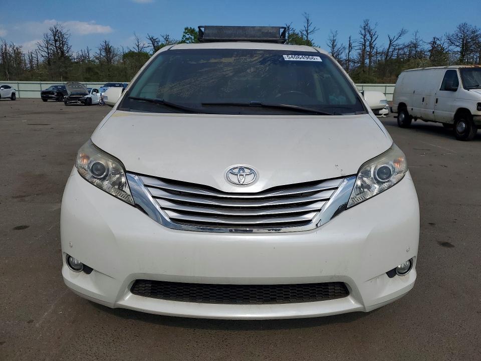 2013 Toyota Sienna VIN 5TDDK3DC7DS050785 COPART salvage auction — REAR END, Oh - Certificate Of Title, sold $5,700 on 2026-07-29 (photo 5)