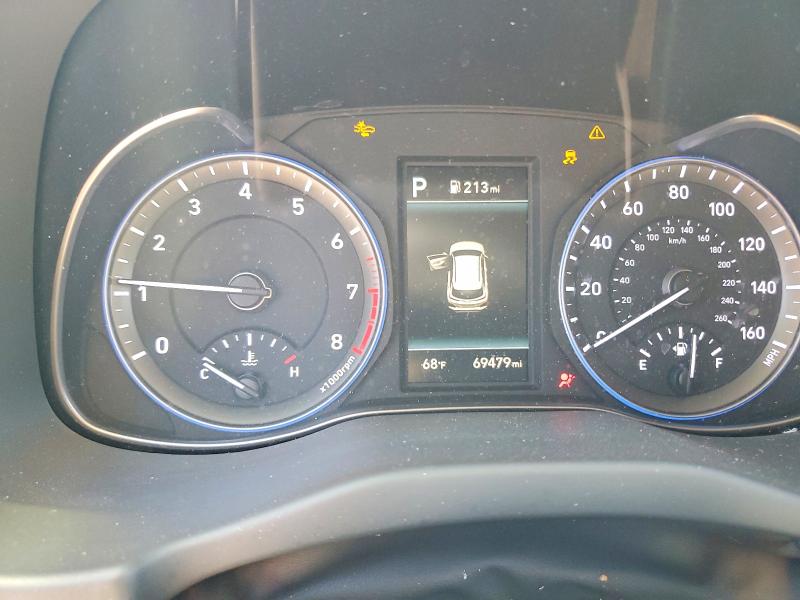 2020 Hyundai Kona VIN KM8K6CAA3LU472816 COPART salvage auction — SIDE, Nv - Salvage Title, sold $150 on 2026-07-30 (photo 9)