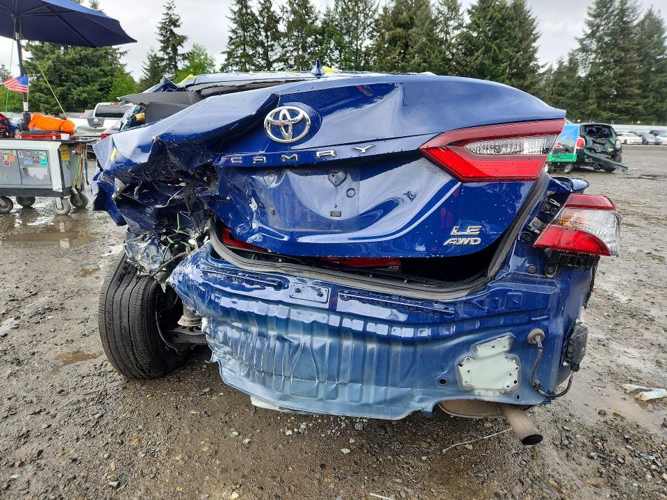 2024 Toyota Camry VIN 4T1C11BKXRU129332 COPART salvage auction — REAR END, WA - BILL OF SALE, sold $2,850 on 2026-07-10 (photo 6)