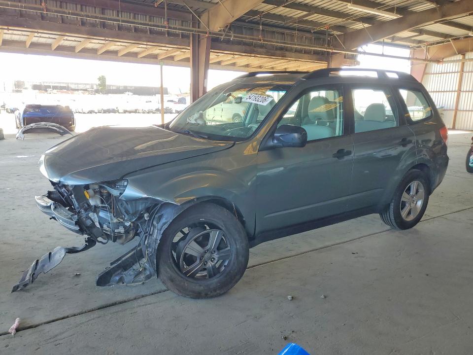2011 Subaru Forester VIN JF2SHABC6BH743170 COPART salvage auction — FRONT END, Ca - Salvage Certificate, sold $800 on 2026-07-13 (photo 1)