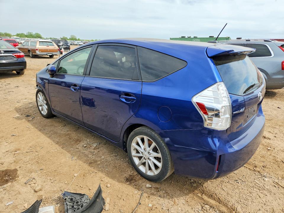 2012 Toyota Prius VIN JTDZN3EUXC3113253 COPART salvage auction — FRONT END, Il - Salvage Certificate, sold $1,100 on 2026-07-09 (photo 2)