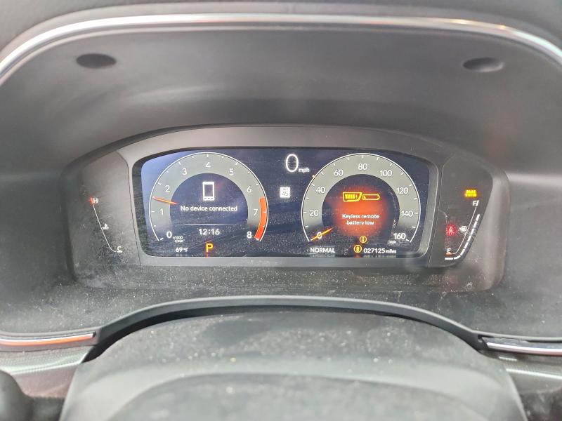2024 Acura Integra VIN 19UDE4H63RA025146 COPART salvage auction — REAR END, Tx - Salvage Vehicle Title, sold $12,100 on 2026-07-15 (photo 9)