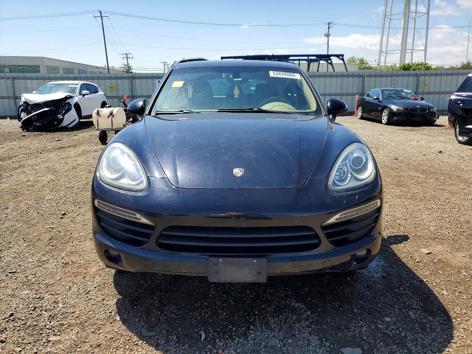 2012 Porsche Cayenne VIN WP1AA2A20CLA01552 COPART salvage auction — REAR END, Il - Salvage Certificate, sold $2,800 on 2026-07-08 (photo 5)