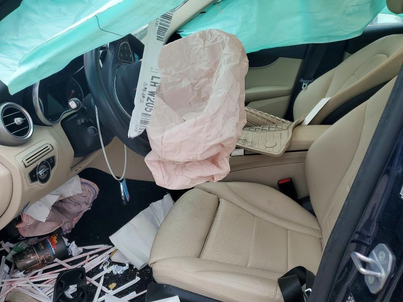 2017 Mercedes-benz C-klasse VIN 55SWF4KB8HU223915 COPART salvage auction — ROLLOVER, Ks - Cert Of Title-Salvage, sold $950 on 2026-07-02 (photo 7)
