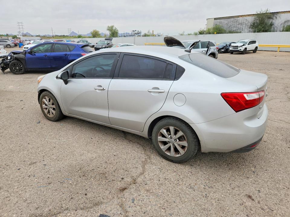 2013 Kia Rio VIN KNADN4A3XD6124750 COPART salvage auction — FRONT END, Az - Cert Of Title - Salvage, sold $775 on 2026-07-06 (photo 2)