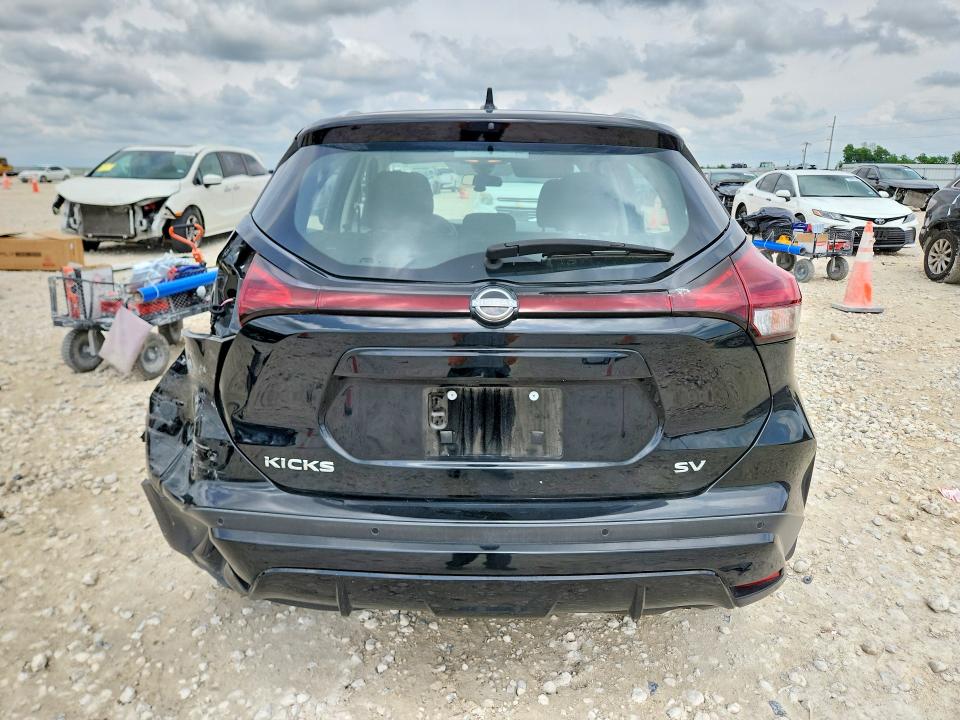 2024 Nissan Kicks VIN 3N1CP5CV9RL489661 COPART salvage auction — REAR END, Tx - Salvage Vehicle Title, sold $4,700 on 2026-07-02 (photo 6)