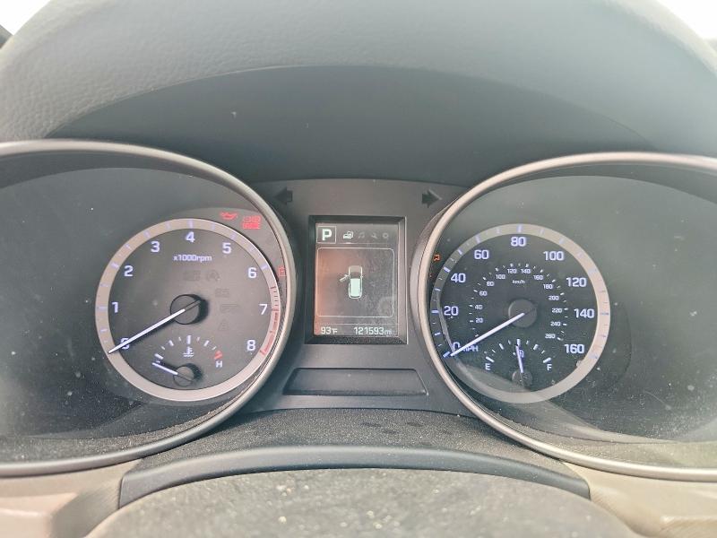 2018 Hyundai Santa fe VIN 5XYZT3LB8JG563466 COPART salvage auction — FRONT END, Nm - Cert Of Title-Salvage, sold $200 on 2026-07-30 (photo 9)