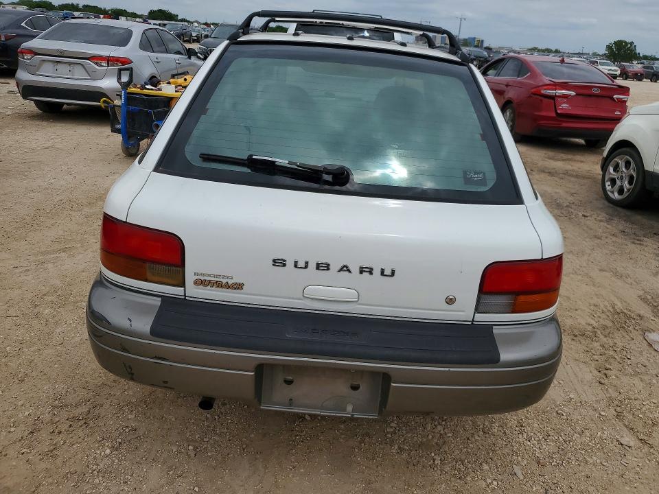 1998 Subaru Impreza VIN JF1GF4851WH813478 COPART salvage auction — FRONT END, Tx - Salvage Vehicle Title, sold $200 on 2026-07-06 (photo 6)