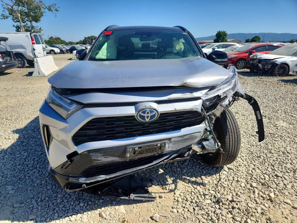 2024 Toyota VIN JTME6RFV8RD567199 COPART salvage auction — REAR END, Ca - Salvage Certificate, sold $5,200 on 2026-07-28 (photo 5)