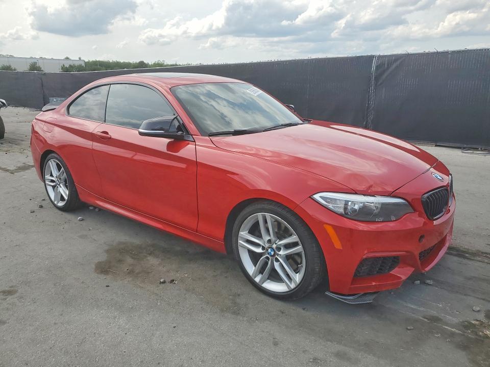 2014 BMW 2er VIN WBA1F5C53EV256065 COPART salvage auction — FRONT END, Fl - Cert Of Title Slvg Rebuildable, sold $2,250 on 2026-08-18 (photo 4)