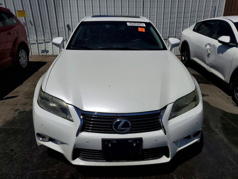 2013 Lexus Gs 350 VIN JTHBE1BL0D5018089 COPART salvage auction — MINOR DENT/SCRATCHES, Nv - Certificate Of Title, sold $3,250 on 2026-07-07 (photo 5)