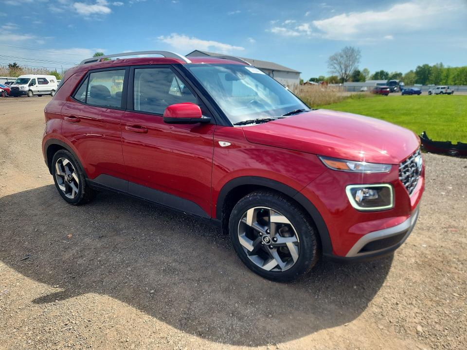 2021 Hyundai Venue VIN KMHRC8A39MU099739 COPART salvage auction — HAIL, Oh - Cert Of Title-Salvage, sold $3,500 on 2026-07-13 (photo 4)