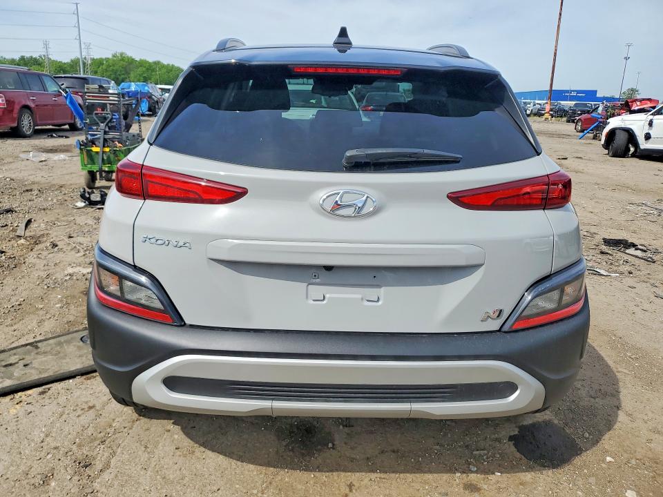 2022 Hyundai Kona VIN KM8K6CAB8NU914906 COPART salvage auction — SIDE, Mi - Scrap Certificate Of Title, sold $4,550 on 2026-07-17 (photo 6)