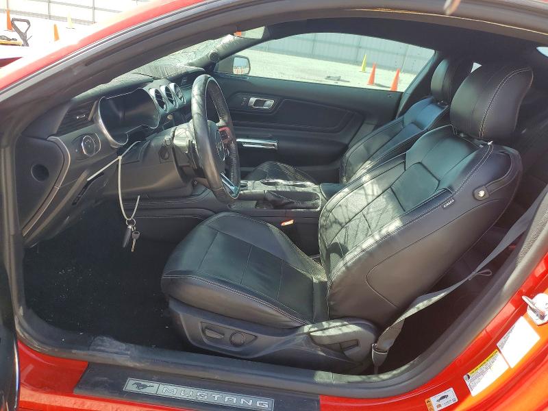 2022 Ford Mustang VIN 1FA6P8CF5N5115102 COPART salvage auction — FRONT END, Tx - Certificate Of Title, sold $15,800 on 2026-07-09 (photo 7)