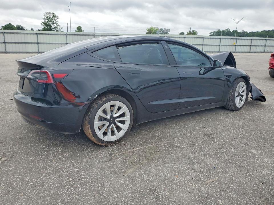 2023 Tesla VIN 5YJ3E1EA4PF552845 COPART salvage auction — FRONT END, Nc - Salvage Certificate Of Title, sold $2,600 on 2026-07-30 (photo 3)