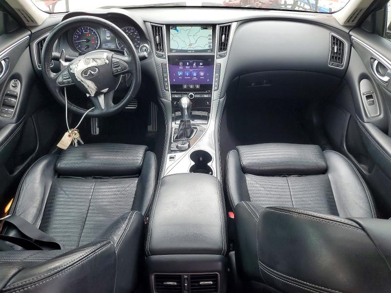 2014 Infiniti VIN JN1BV7AR6EM682918 COPART salvage auction — FRONT END, Ma - Cert Of Title-Reconstrctd Coll, sold $1,300 on 2026-07-22 (photo 8)