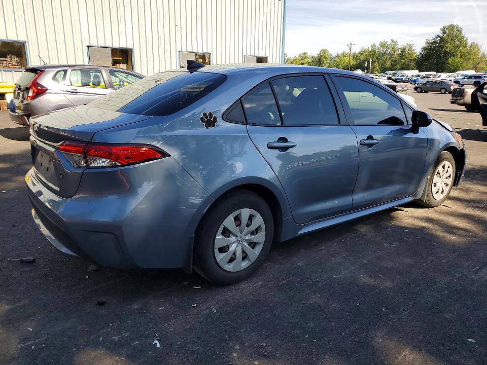 2022 Toyota Corolla VIN JTDDPMAE2N3012865 COPART salvage auction — FRONT END, Or - Salvage Title Certificate, sold $625 on 2026-07-27 (photo 3)