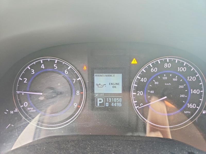 2013 Infiniti VIN JN1CV6FE5DM772645 COPART salvage auction — FRONT END, Fl - Cert Of Title Slvg Rebuildable, sold $150 on 2026-07-24 (photo 9)