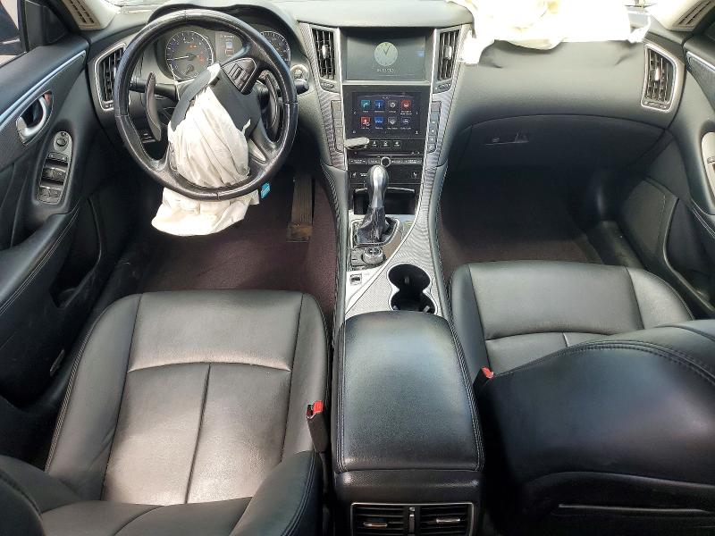 2014 Infiniti VIN JN1BV7AR1EM701360 COPART salvage auction — FRONT END, Ny - Mv-907A Salvage Certificate, sold $1,400 on 2026-07-27 (photo 8)