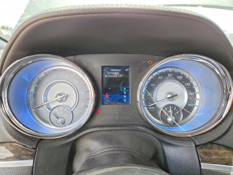 2014 Chrysler 300 VIN 2C3CCAET3EH105040 COPART salvage auction — WATER/FLOOD, Az - Cert Of Title - Salvage, sold $1,200 on 2026-07-10 (photo 9)