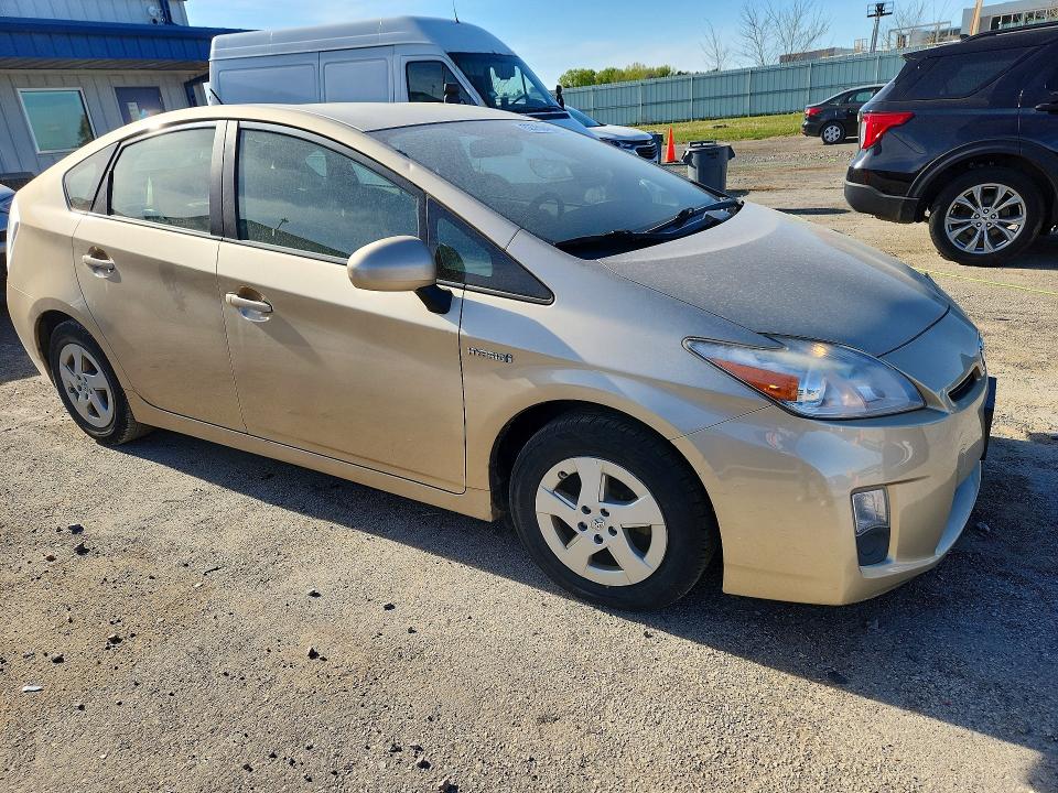 2010 Toyota Prius VIN JTDKN3DU5A1009233 COPART salvage auction — FRONT END, Wi - Junked Vehicle Bill Of Sale, sold $525 on 2026-07-07 (photo 4)