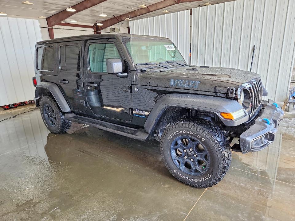 2023 Jeep Wrangler / VIN 1C4JJXN68PW663556 COPART salvage auction — MINOR DENT/SCRATCHES, Il - Certificate Of Title, sold $20,250 on 2026-07-02 (photo 4)