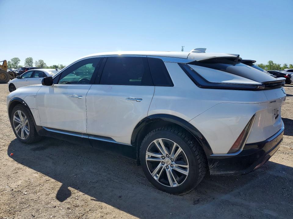 2024 Cadillac Lyriq VIN 1GYKPMRK3RZ139719 COPART salvage auction — FRONT END, On - Permit Salvage, sold $17,700 on 2026-07-14 (photo 2)