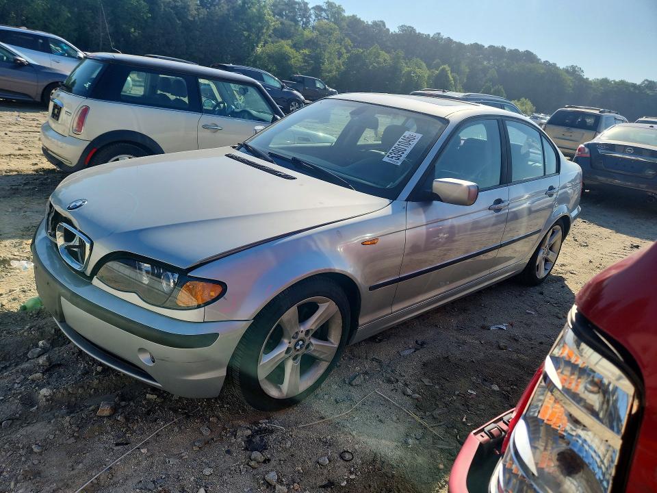 2004 BMW 3er VIN WBAEV33494KR30395 COPART salvage auction — FRONT END, Md - Cert Of Salvage > 75% Damage, sold $225 on 2026-07-14 (photo 1)