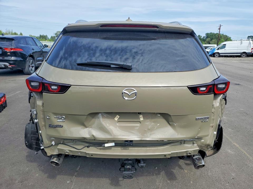 2025 Mazda Cx-50 VIN 7MMVABXY1SN349197 COPART salvage auction — REAR END, Or - Salvage Title Certificate, sold $5,600 on 2026-07-27 (photo 6)