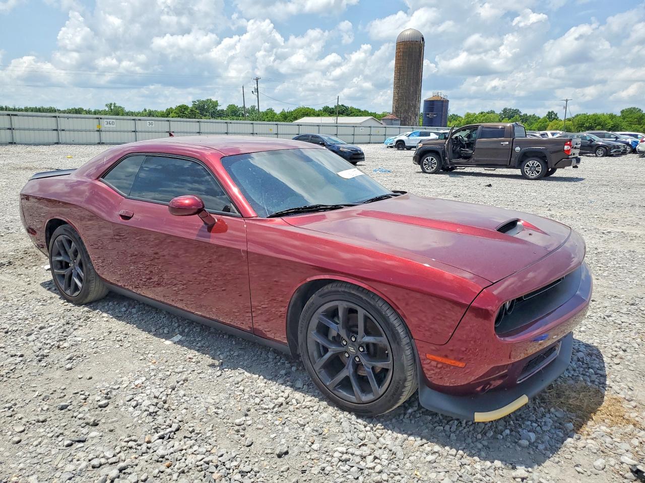 2022 Dodge Challenger VIN 2C3CDZBT8NH223634 COPART salvage auction — Rear End, AL - CERT OF TITLE-SALVAGE TITLE, sold $10,700 on 2026-07-02 (photo 4)