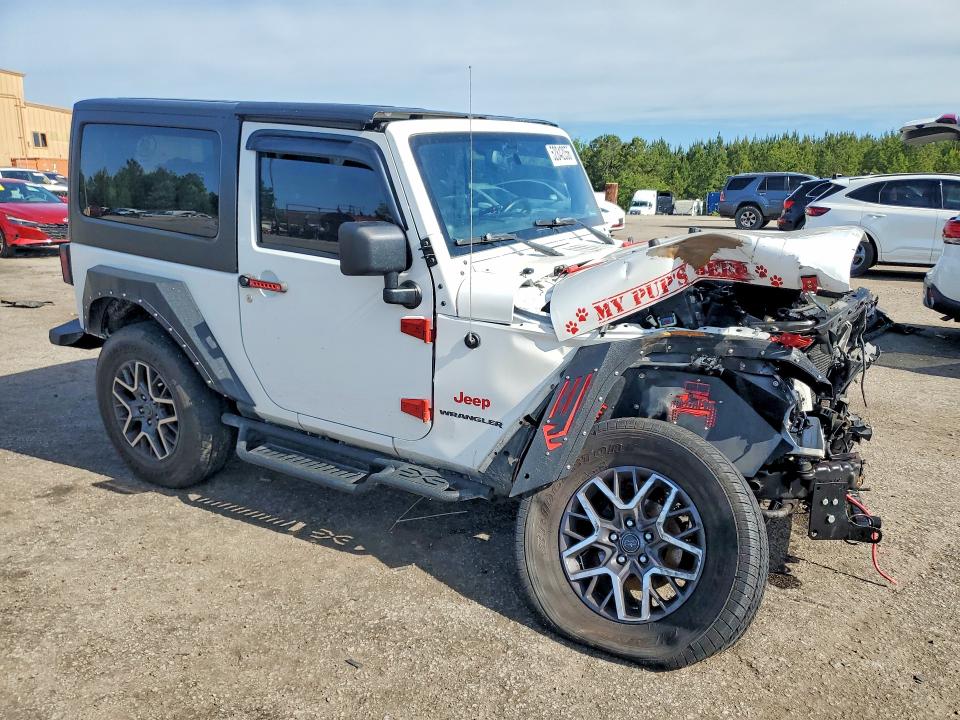2013 Jeep VIN 1C4AJWAG9DL607678 COPART salvage auction — FRONT END, Sc - Cert Of Title-Salvage, sold $2,100 on 2026-07-06 (photo 4)